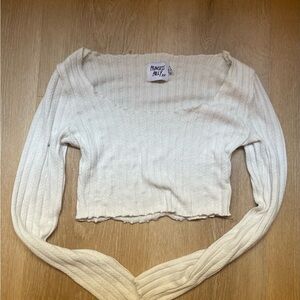 Princess Polly Crop Top Long Sleeve